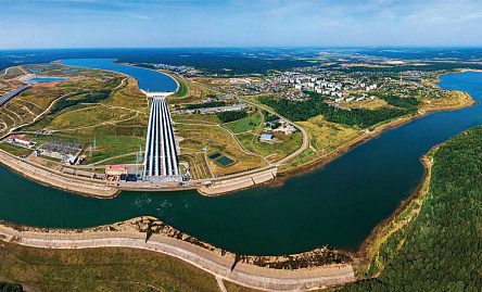 фото Комплекс работ по геодинамическому мониторингу гидротехнических сооружений Загорской гидроаккумулирующая электростанция (ГАЭС)