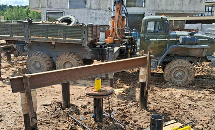 фото Соответствие несущей способности грунтов расчетным нагрузкам на объекте: «Перепланировка с приспособлением под предприятие общественного питания офисного здания по адресу: РФ, МО, Одинцовский округ, деревня Сколково»