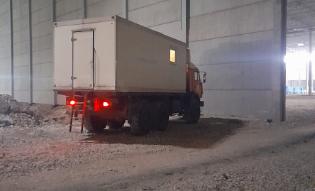 фото Испытания грунтов методом статического зондирования Тверская область Эммаус, склад Вайлбериз