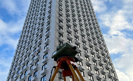 фото Мониторинг строящегося объекта: Общественно-жилая застройка с объектами социальной инфраструктуры жилой комплекс с подземной стоянкой автомобилей по адресу: г. Москва, СВАО, Сигнальный пр-д.