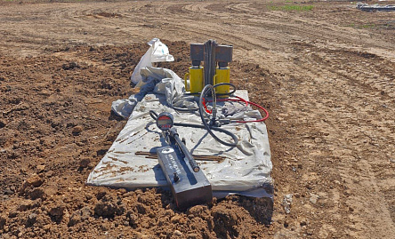 фото Испытание анкеров г. Набережные Челны