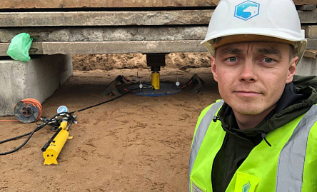 фото Испытания насыпных грунтов объекта «Газоперерабатывающий комплекс в составе Комплекса переработки этаносодержащего газа в районе поселка Усть-Луга».