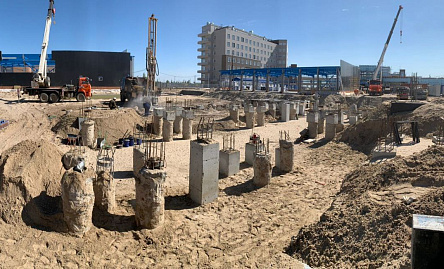 фото Выбуривание кернов из монолитного бетона свай, отбор кернов с камеральной обработкой и выдачей заключения  в г. Новый Уренгой ЯНАО